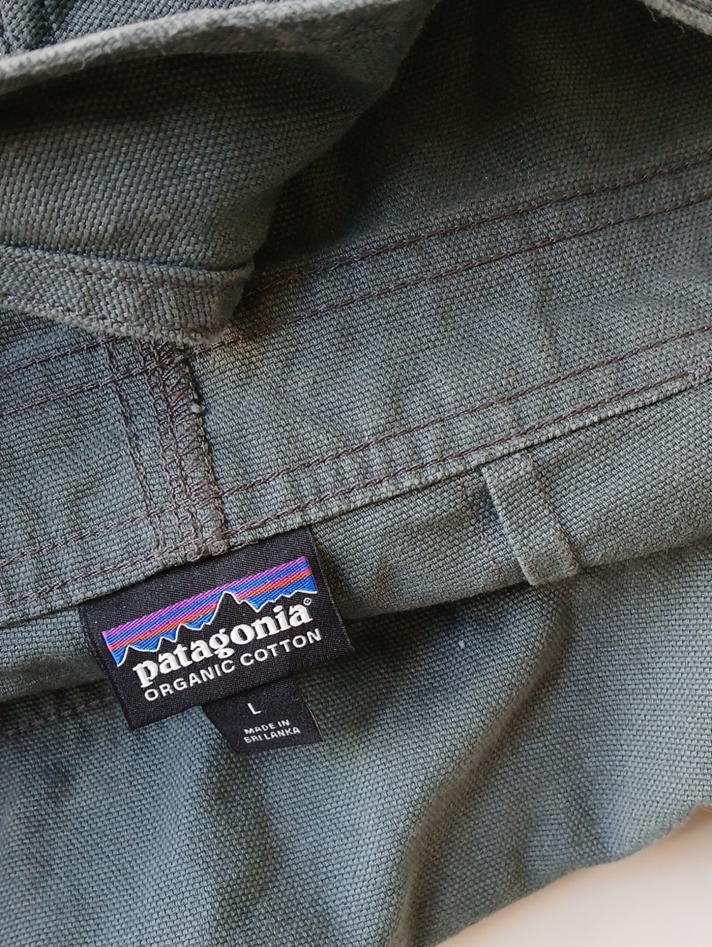 Patagonia Canvas Overall Shorts Women's Large - Picture 4 of 7